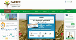 Desktop Screenshot of copaer.org.ar